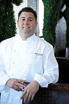 Executive Chef Geno Bernardo of Nove Italiano inside the Palms
