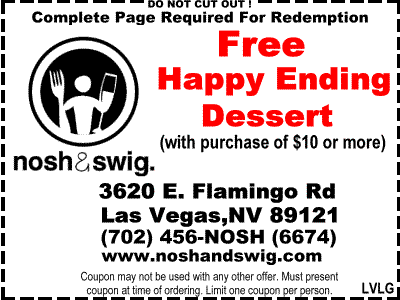 Coupon to receive a free Happy ending Dessert with purchase of $10 or more.