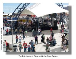 Neon Garage Stage