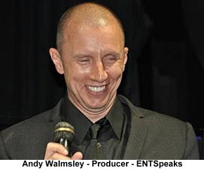 Andy Walmsley producer at ENTSpeaks
