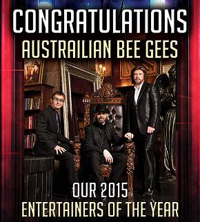 Australian Bee Gees - Entertainers of the Year