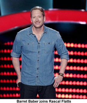 Barret Baber joins Rascal Flatts
