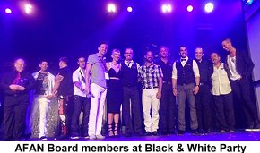 Black and White Party AFAN board members