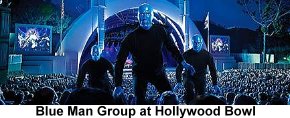 Blue Man Group at Hollywood Bowl