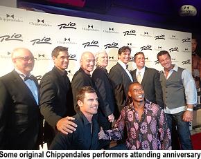Chippendales original performers attending anniversary