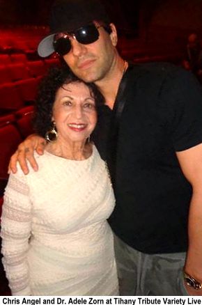 Chris Angel and ZZ at Tihany Tribute Variety Live