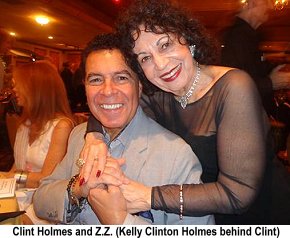 Clint Holmes and ZZ, Kelly Clinton Holmes on left