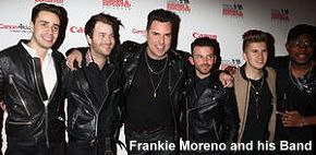 Frankie Moreno and his band