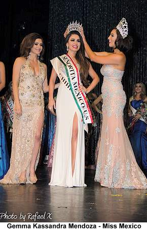 Gemma Kassandra mendoza - Miss Mexico
