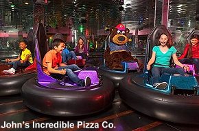 John's Incredible Pizza Co. interior