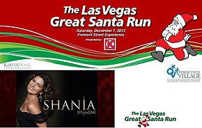 Las Vegas Great Santa Run 2013 - Shania