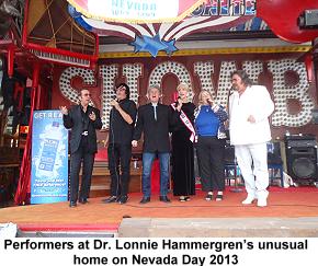 Lonnie Hammergren home Nevada Day 2013