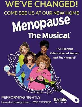'Menopause The Musical' new logo 2015
