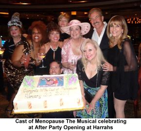 Menopause, The Musical opening after party at Harrahs
