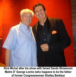 Rick Michel with D. George Levine