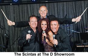 The scintas at the D showroom