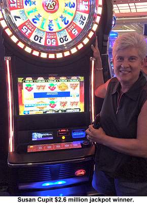 Susan Cupit, $2.6 million jackpot winner