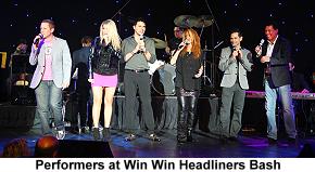 Win-Win headliners bash performers