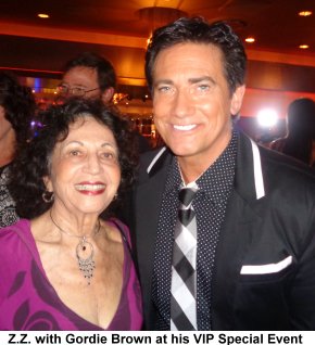 Z.Z. with Gordie brown at his VIP event